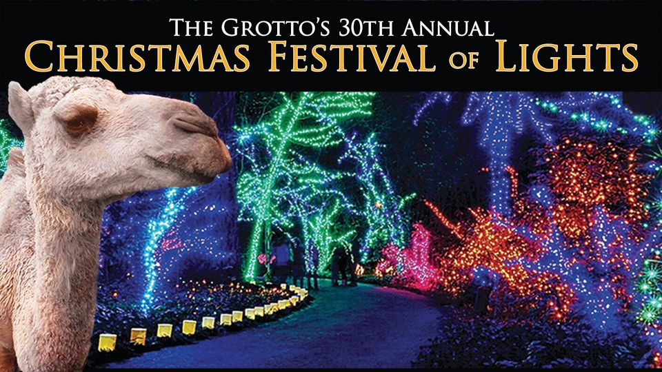 the grotto's christmas festival of lights