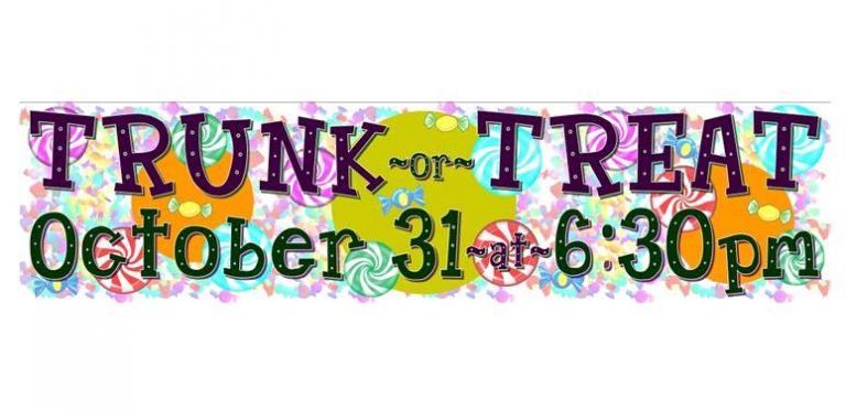 trunk or treat evergreen bible 768x372