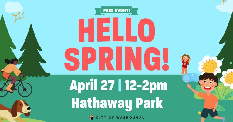 hello spring city of washougal 768x402